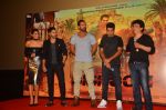 John Abraham, Varun Dhawan, Jacqueline Fernandez, Akshay Khanna, Sajid Nadiadwala at the Trailer Launch of Dishoom in Mumbai on 1st June 2016
